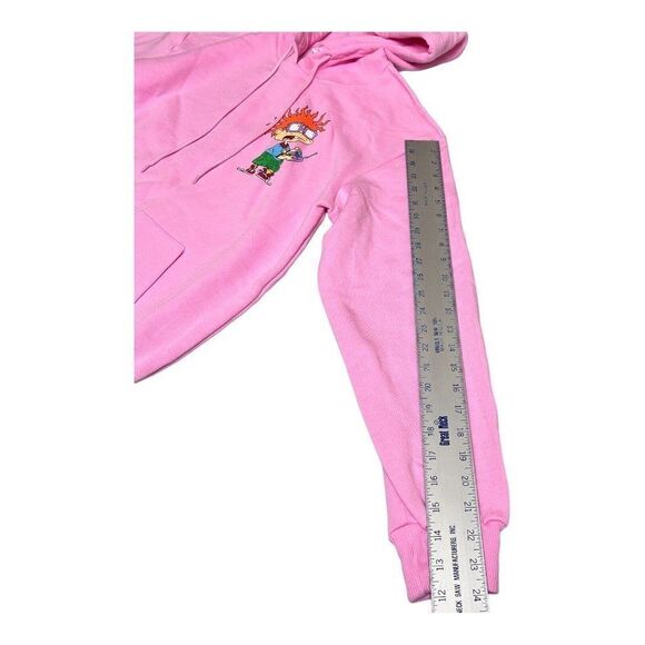 NEW Rugrats Adult 90’s Hoodie Retro Nickelodeon‎ Colorful Tommy Chuckie Cartoon - Picture 7 of 8